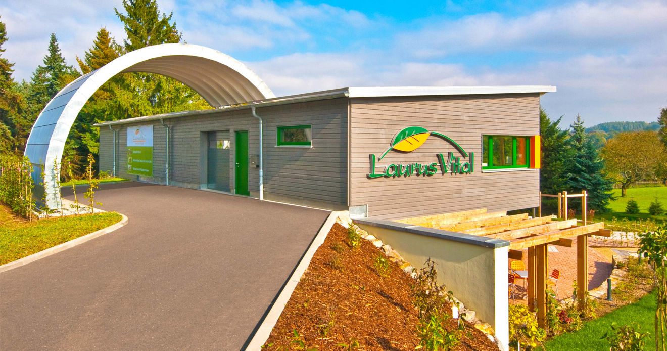 Außenansicht Laurus Vital-Bio Lebensmittelmarkt