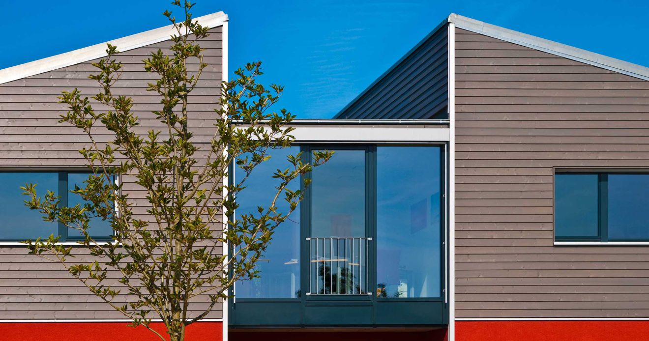 Außenansicht Bürogebäude Hörnschemeyer