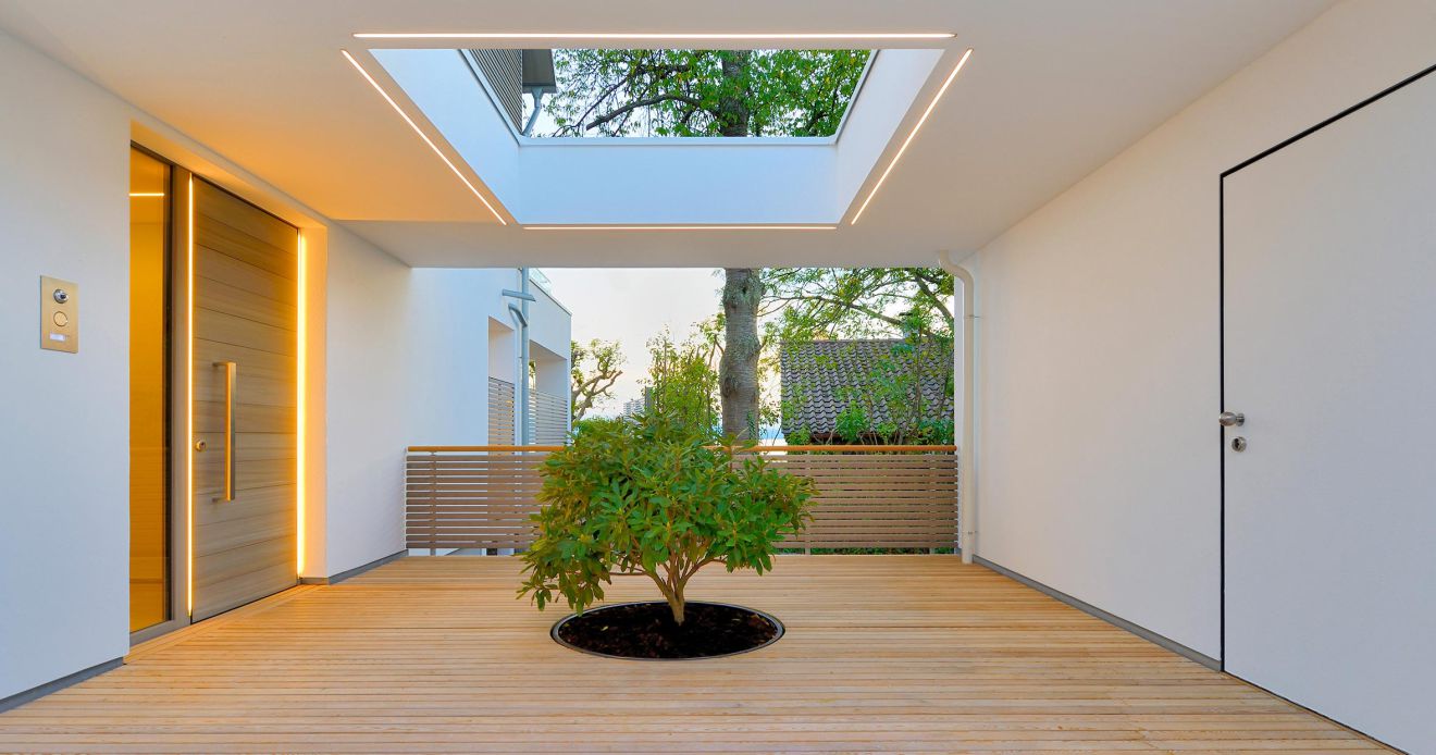 Eingangsbereich Haus am See