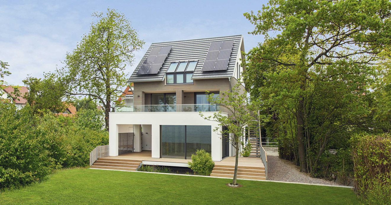 Außenansicht Haus am See