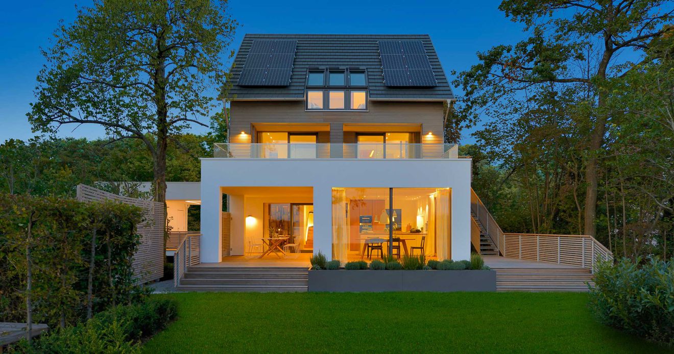 Außenansicht Haus am See