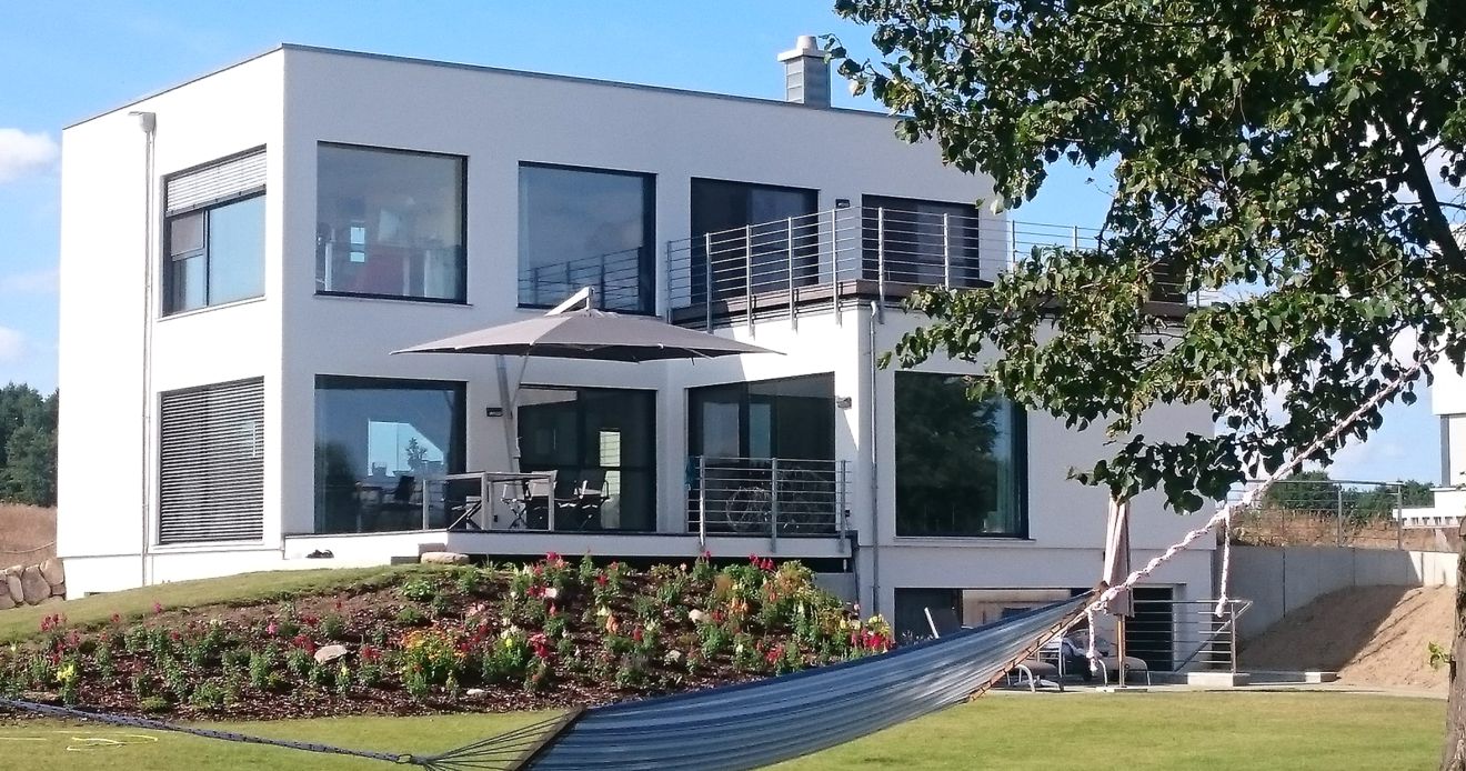 Außenansicht Bauhaus am See