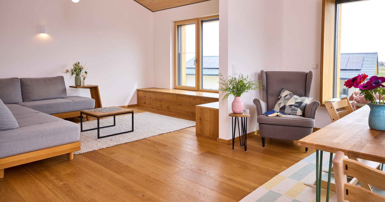 Wohnzimmer / Esszimmer Bader